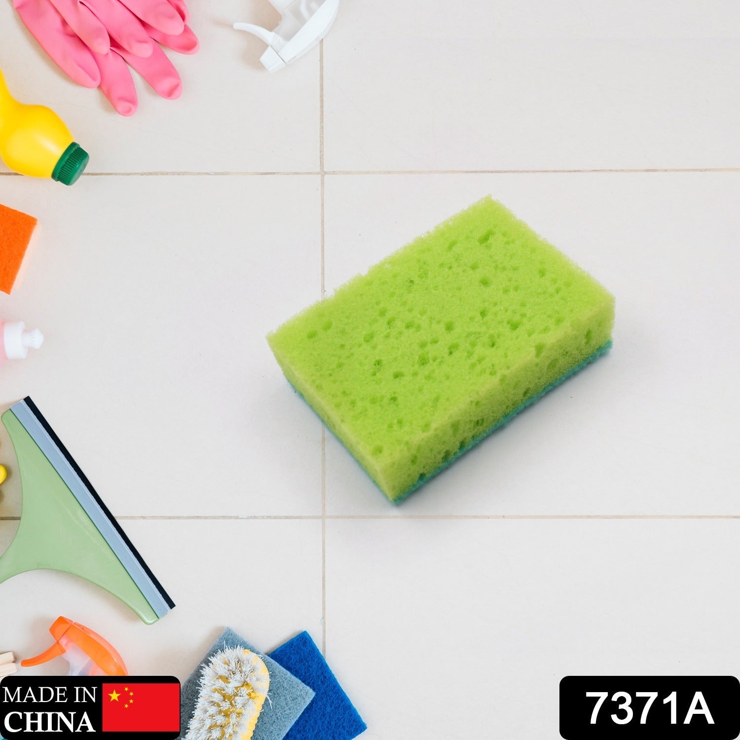 2-in-1 Multi-Purpose Scrub Sponge – Wear Resistant Dish & Furniture Cleaner (1 Pc) 2-in-1 Multi-Purpose Scrub Sponge – Wear Resistant Dish & Furniture Cleaner (1 Pc)